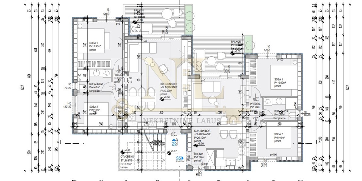 Appartement À vendre - SPLITSKO-DALMATINSKA  ČIOVO 