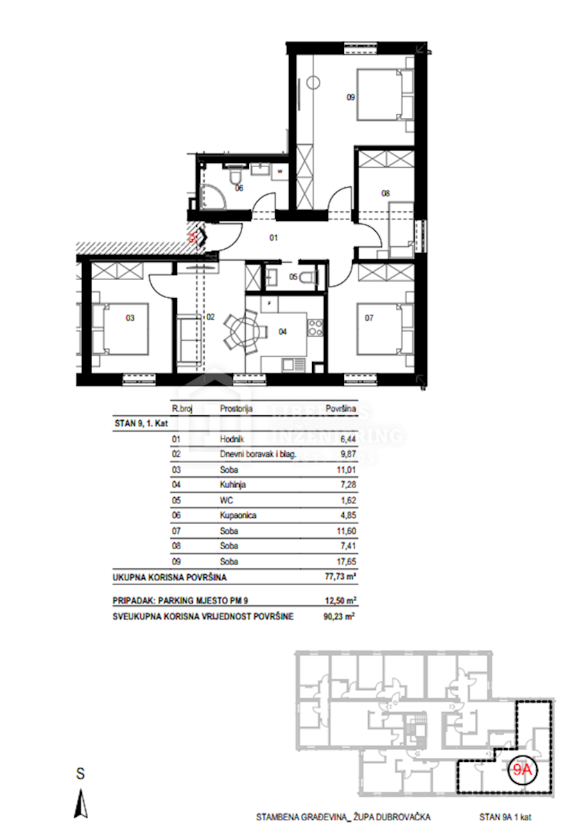 Apartmán Na prodej - DUBROVAČKO-NERETVANSKA  ŽUPA DUBROVAČKA 