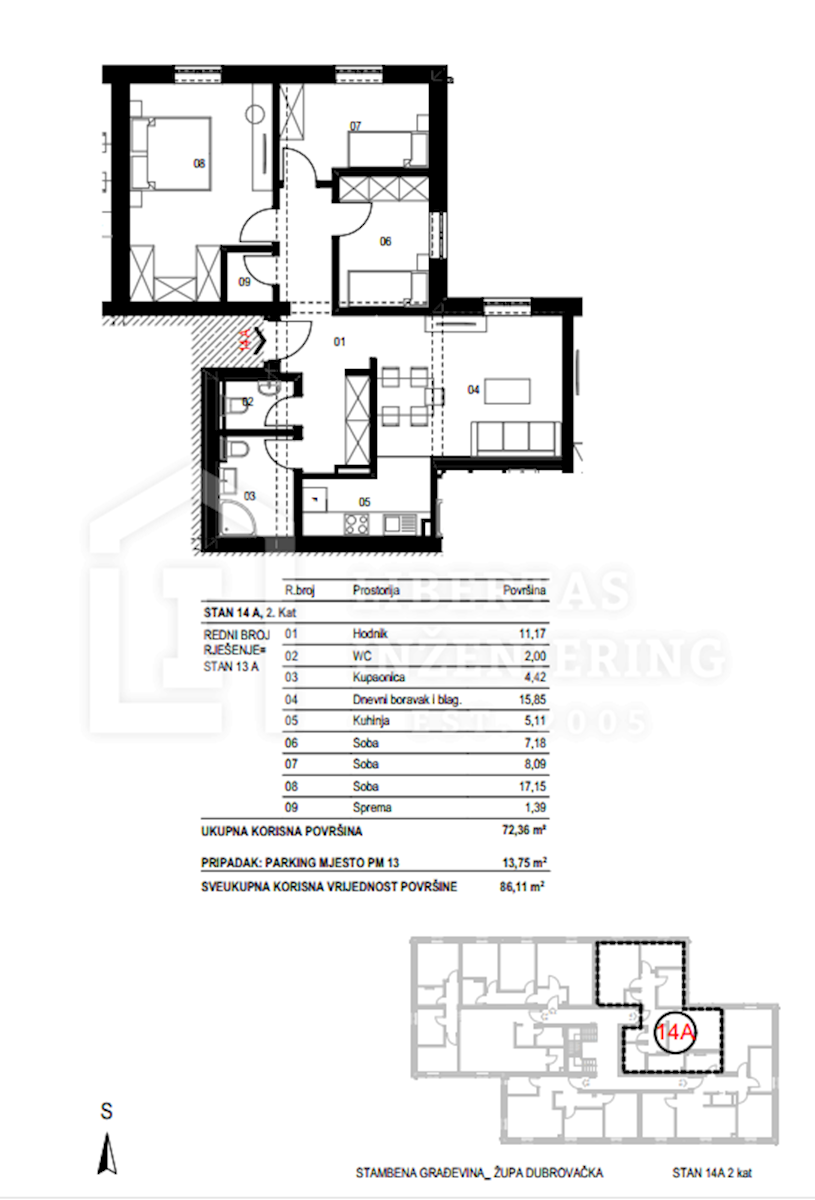 Apartmán Na predaj - DUBROVAČKO-NERETVANSKA  ŽUPA DUBROVAČKA 