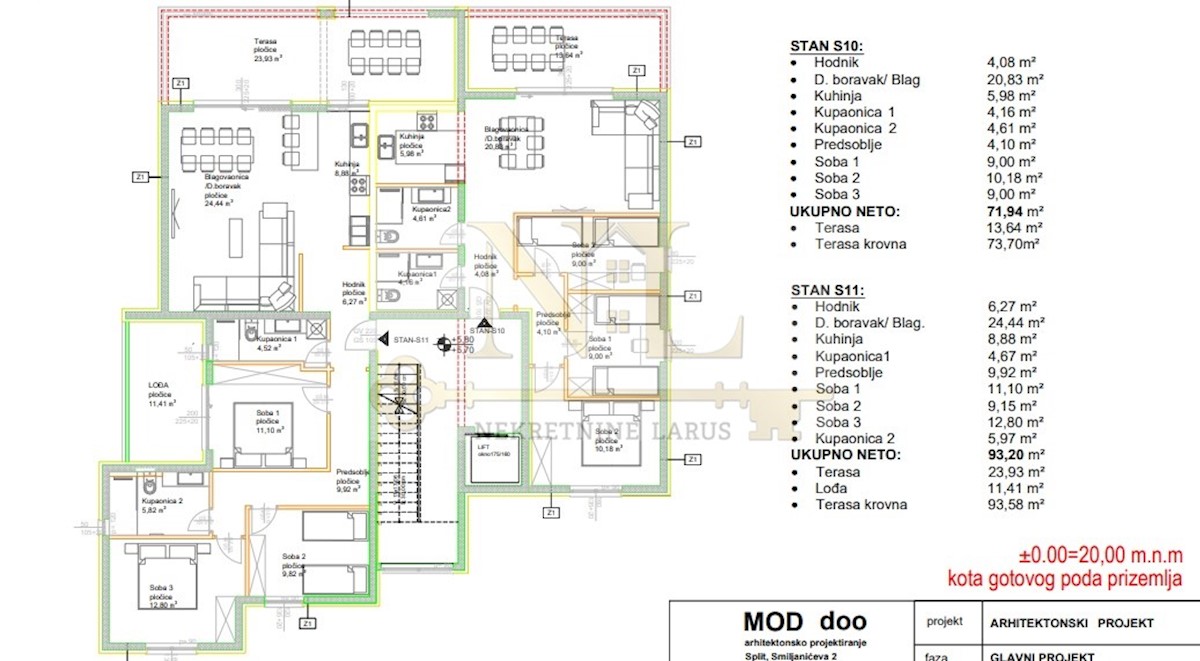 Appartement À vendre - SPLITSKO-DALMATINSKA  ČIOVO 