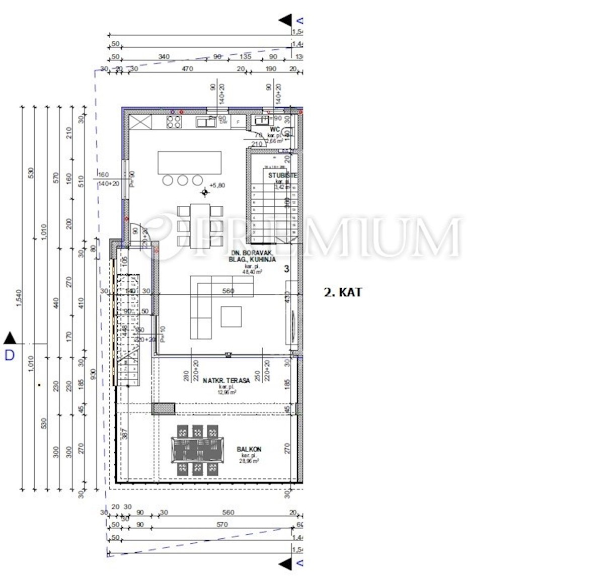 Appartamento In vendita - PRIMORSKO-GORANSKA  KRK 