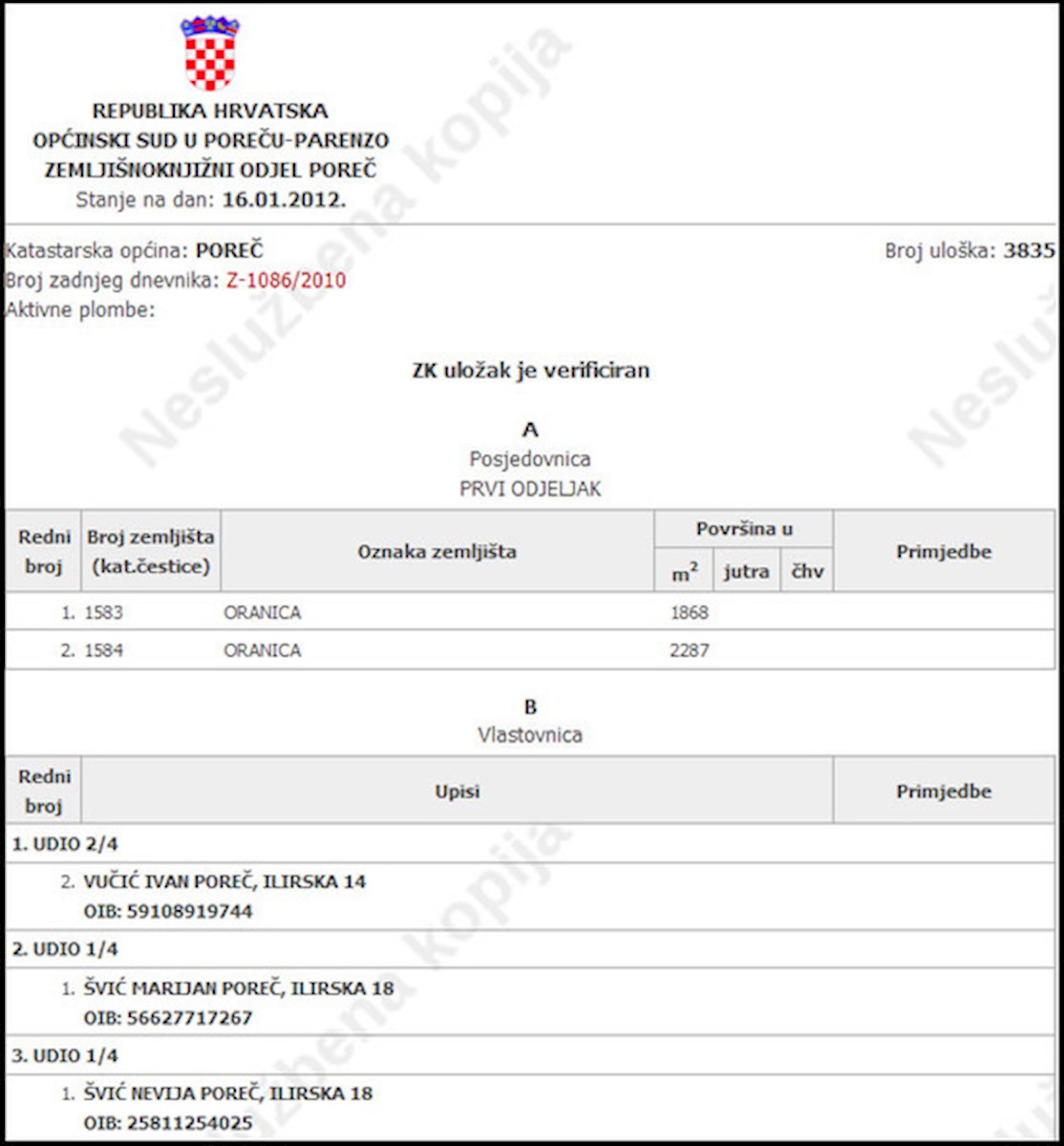 Grundstück Zu verkaufen - Istarska Poreč - foto 4/4