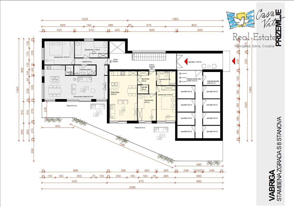 Flat For sale - ISTARSKA  POREČ 