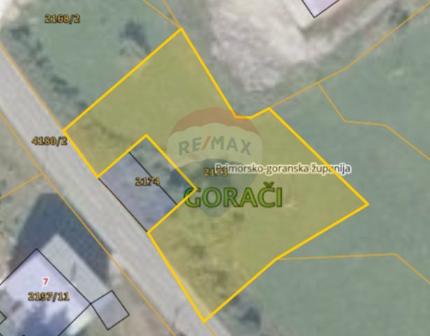 Pozemek na prodej 1658 m² – Gorači