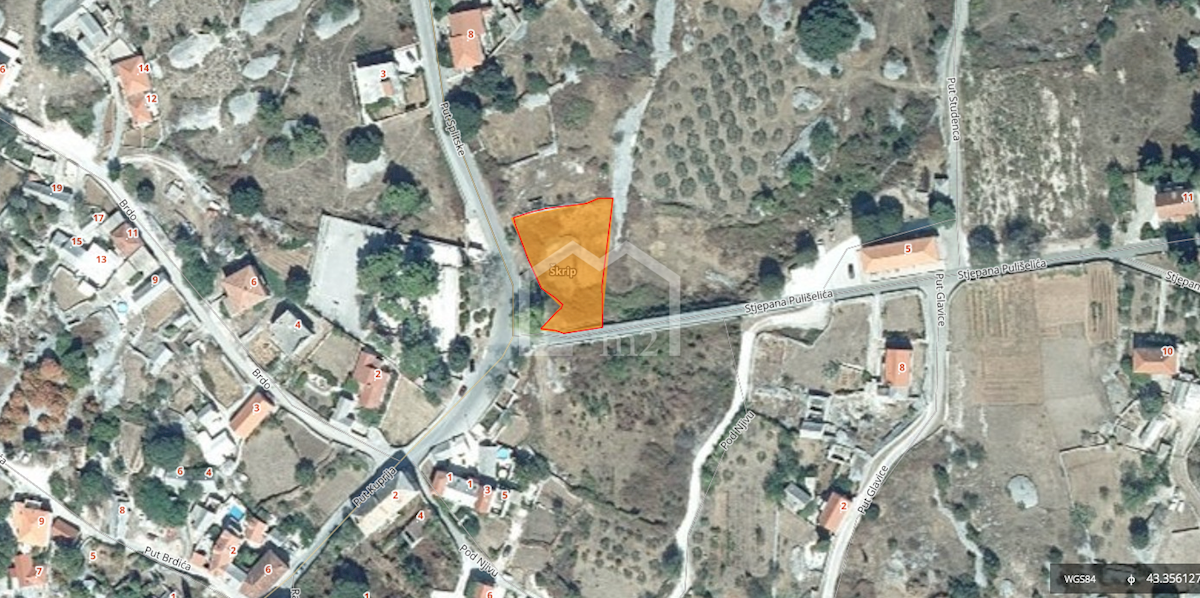 Parcela Naprodaj - SPLITSKO-DALMATINSKA  Supetar