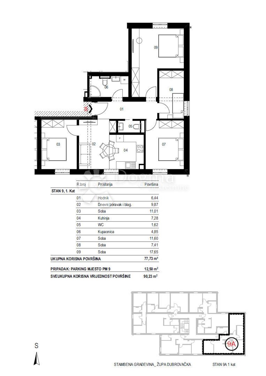 Appartement À vendre - DUBROVAČKO-NERETVANSKA  ŽUPA DUBROVAČKA 