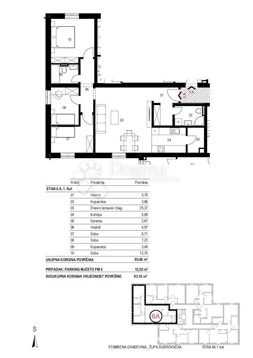 Apartmán Na prodej - DUBROVAČKO-NERETVANSKA  ŽUPA DUBROVAČKA 