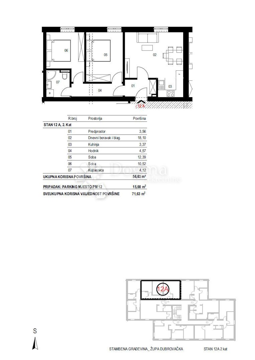 Apartmán Na prodej - DUBROVAČKO-NERETVANSKA  ŽUPA DUBROVAČKA 