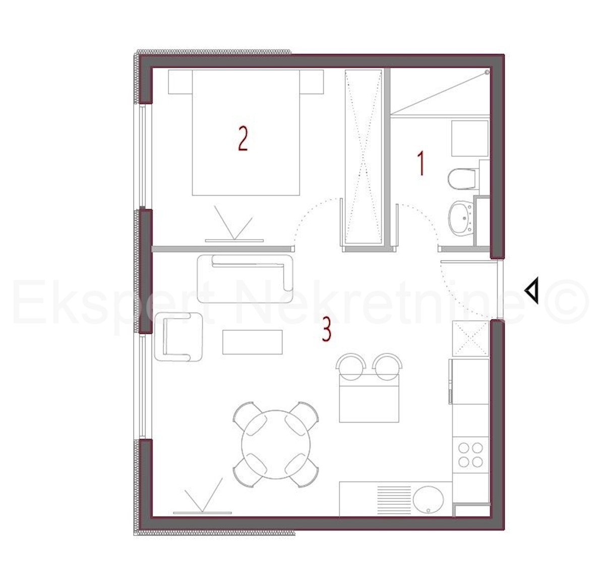 Apartmán Na prodej - SPLITSKO-DALMATINSKA  SEGET 