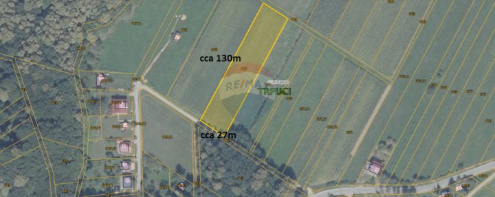 Terrain à vendre 3663 m² – Donji Trpuci