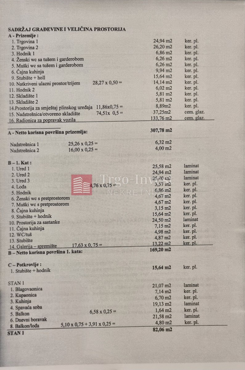 Poslovni prostor Na prodaju - BRODSKO-POSAVSKA  BUKOVLJE 