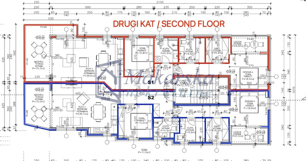 Apartmán Na predaj - SPLITSKO-DALMATINSKA  BAŠKA VODA 