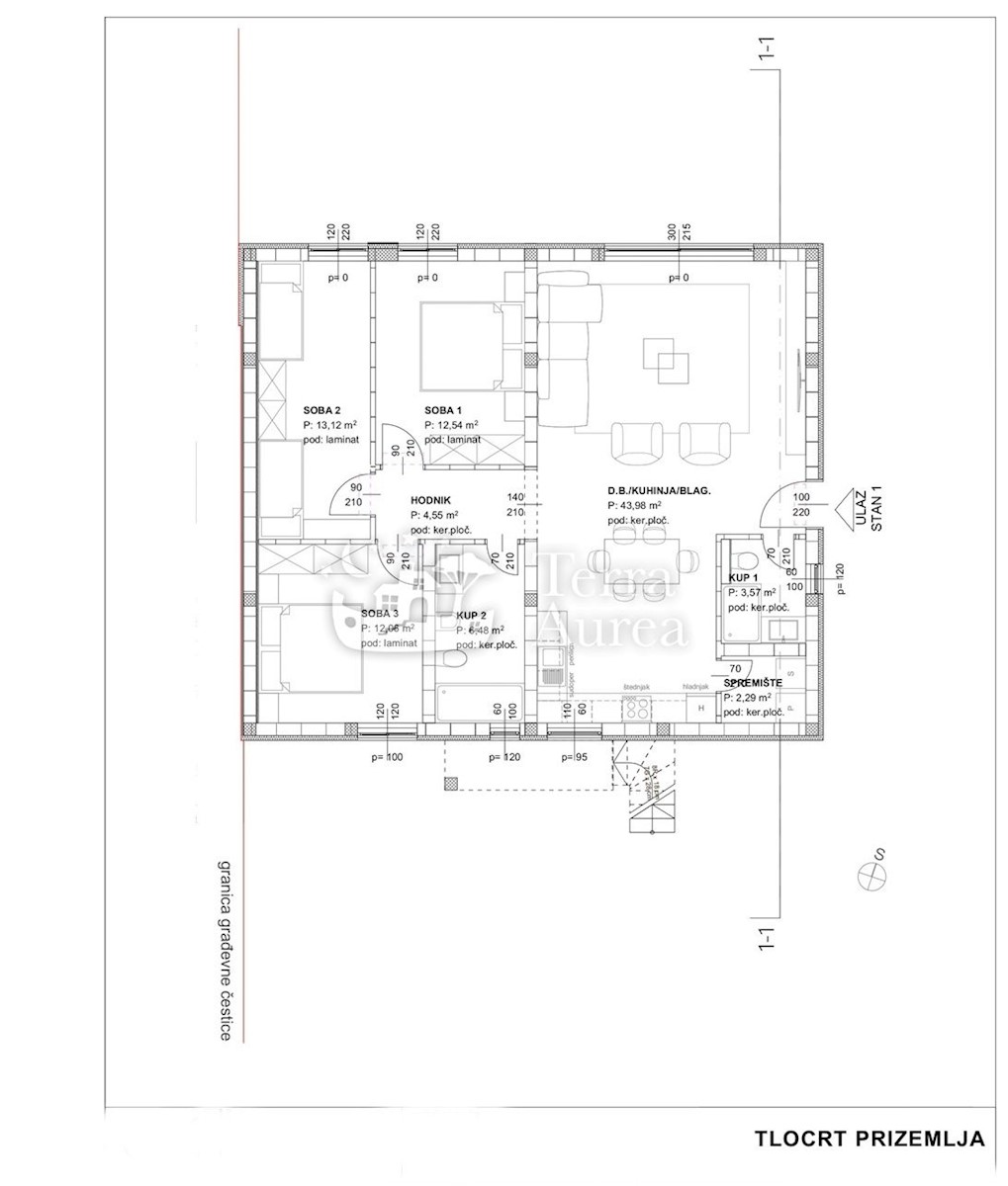 Apartment Zu verkaufen - PRIMORSKO-GORANSKA  KRK 