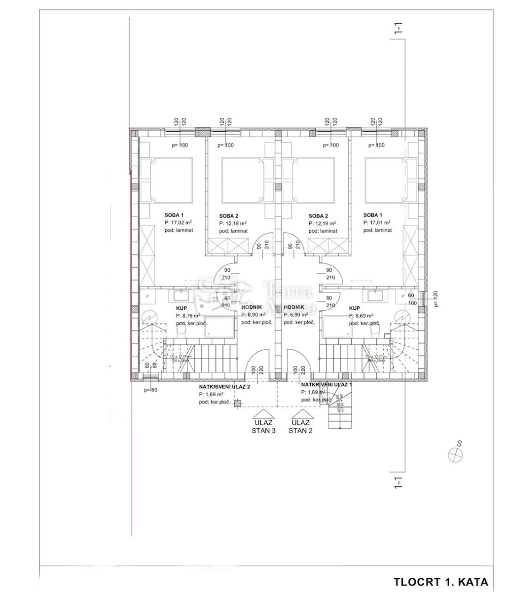 Apartment Zu verkaufen - PRIMORSKO-GORANSKA  KRK 