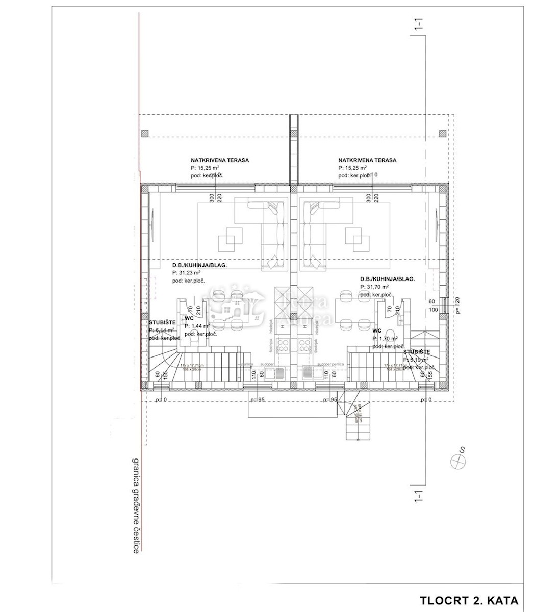 Apartment Zu verkaufen - PRIMORSKO-GORANSKA  KRK 