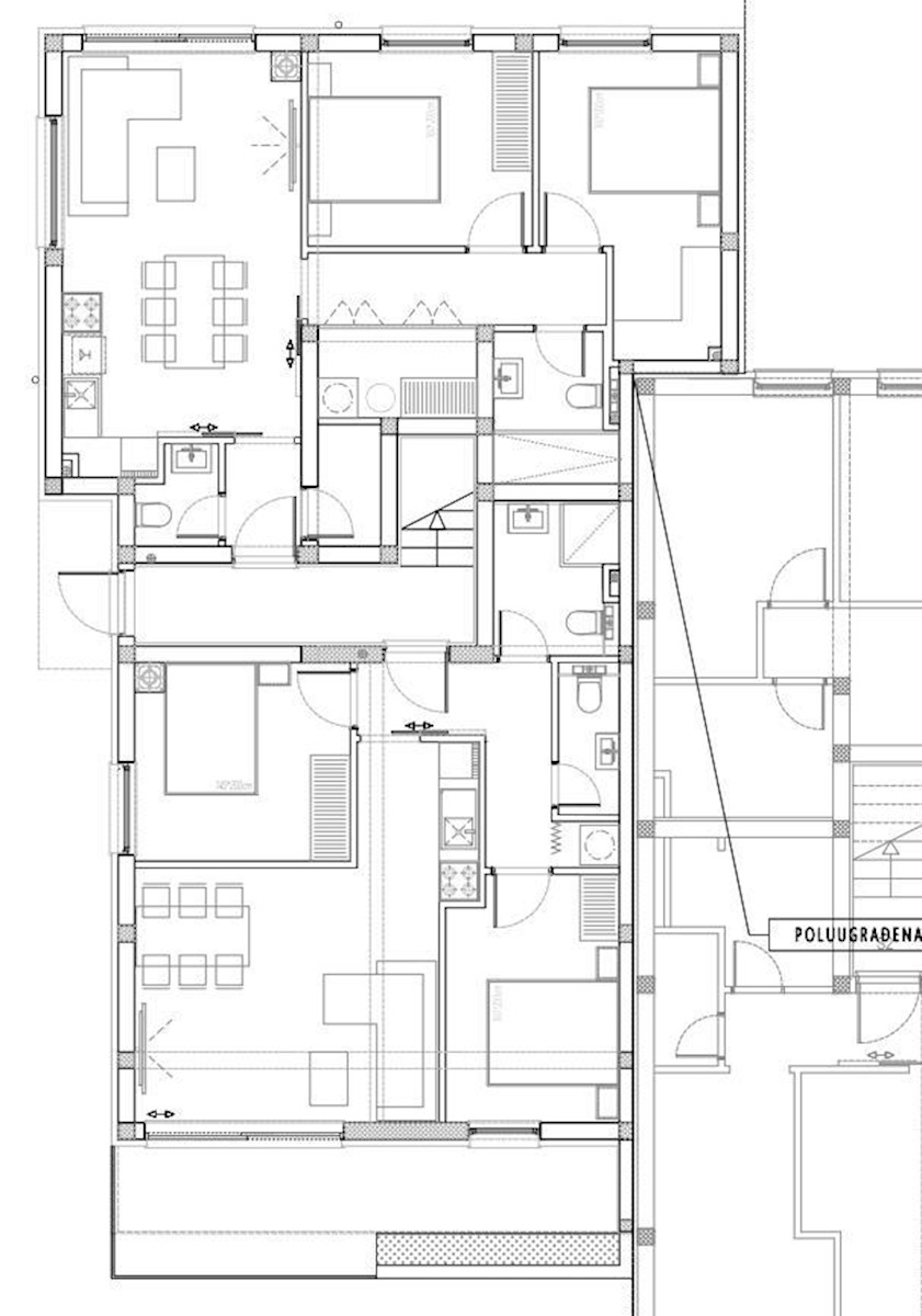 Apartmán Na predaj - ŠIBENSKO-KNINSKA  ŠIBENIK 