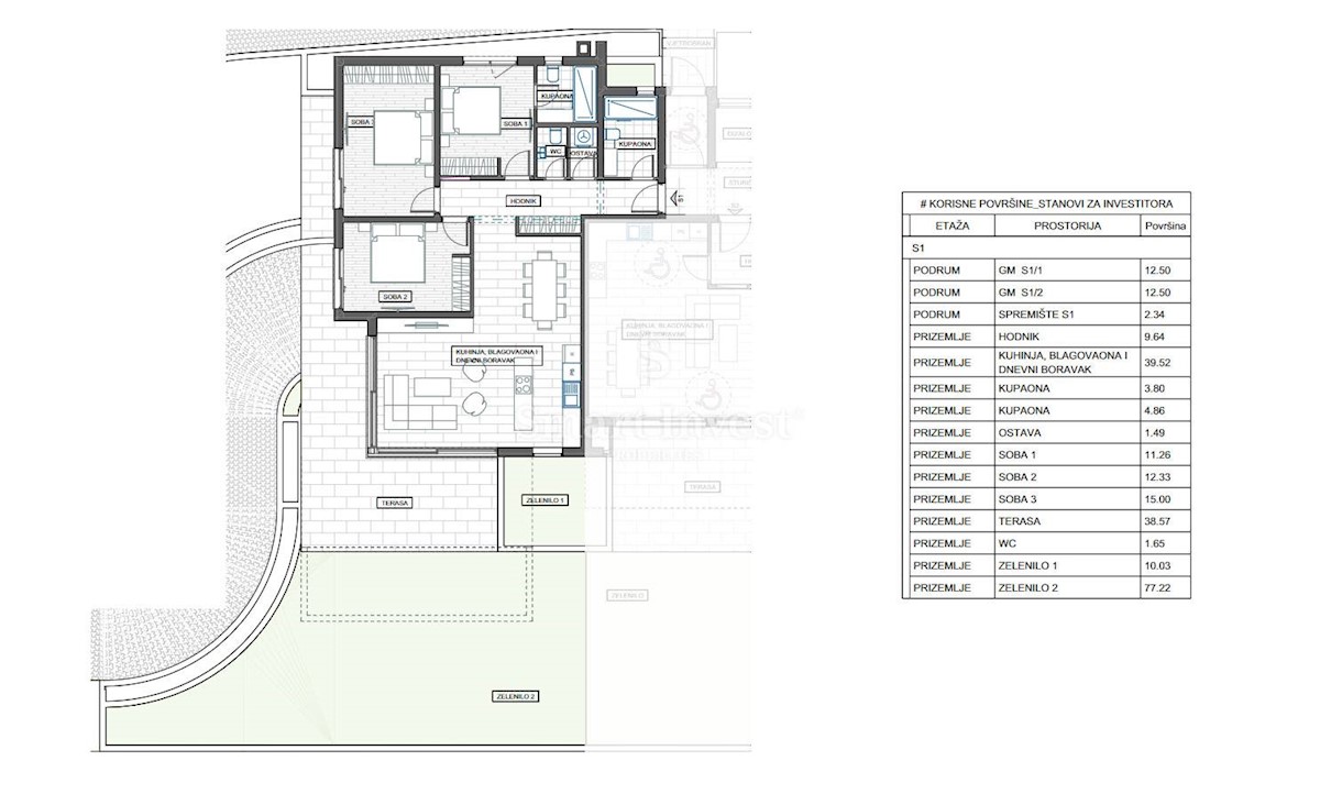 Apartmán Na prodej - PRIMORSKO-GORANSKA  RIJEKA 