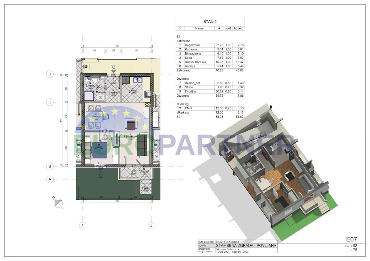 Apartment Zu verkaufen - ZADARSKA  PAG 