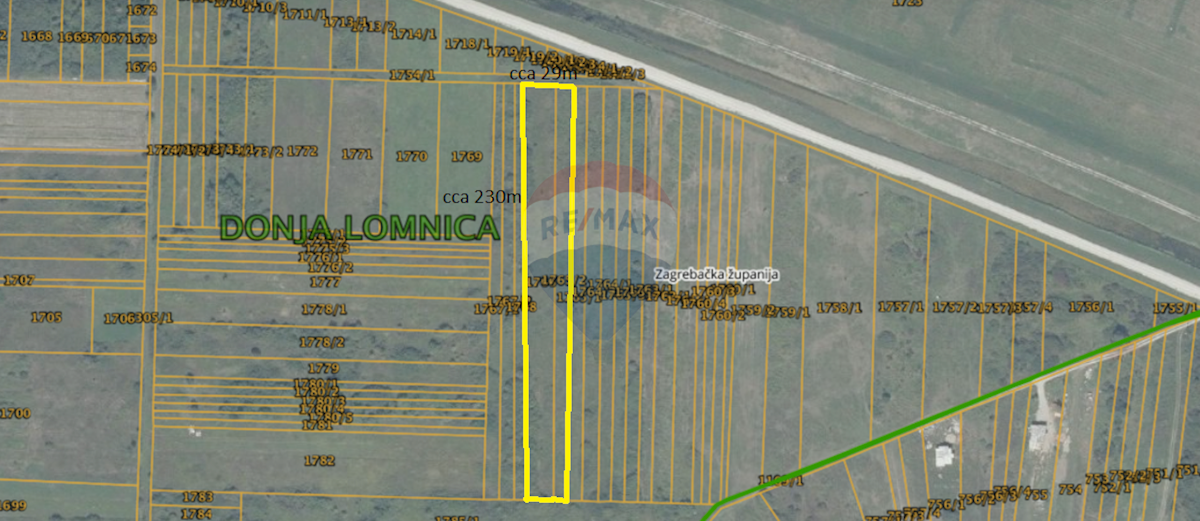 Land For sale DONJA LOMNICA