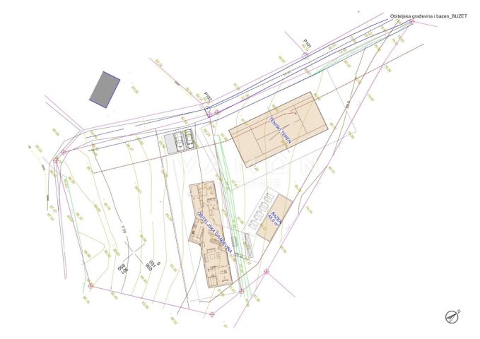Terrain à vendre 2122 m² – Buzet