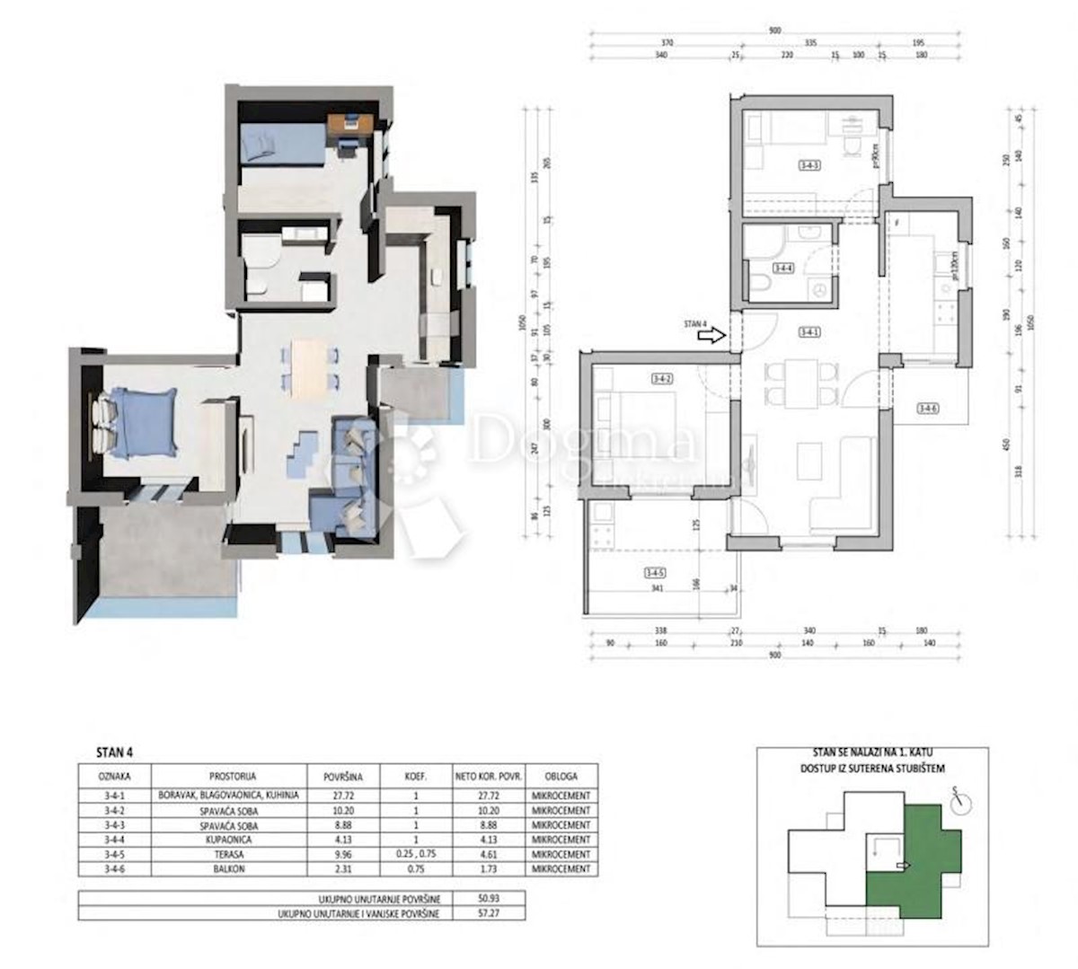 Appartement À vendre - DUBROVAČKO-NERETVANSKA ŽUPA DUBROVAČKA