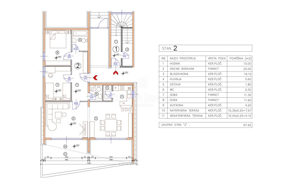 Apartmán Na prodej - PRIMORSKO-GORANSKA RIJEKA