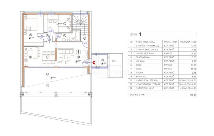 Apartmán Na predaj - Primorsko-goranska Rijeka - foto 4/12