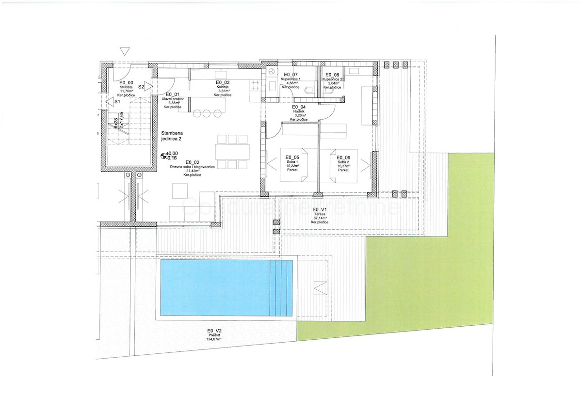 Apartma Na predaj - ZADARSKA Privlaka