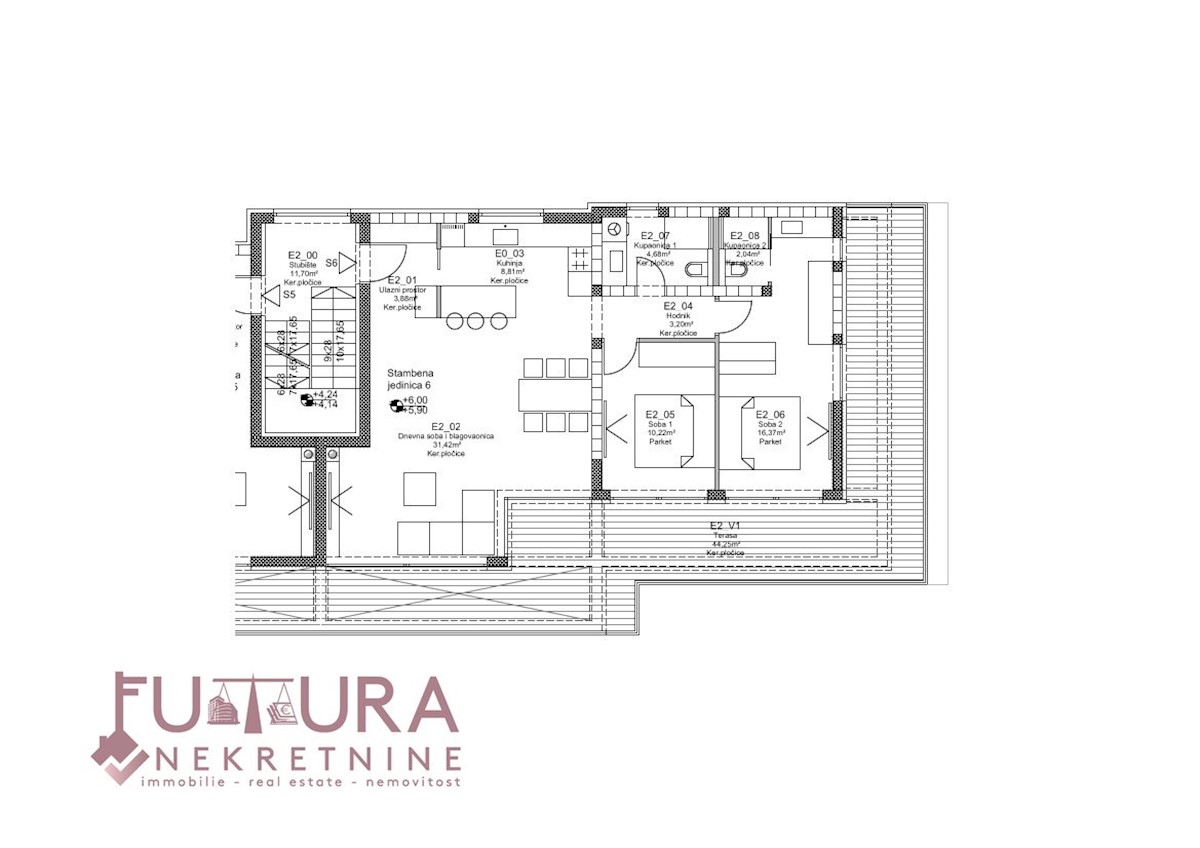 Flat For sale - ZADARSKA PRIVLAKA