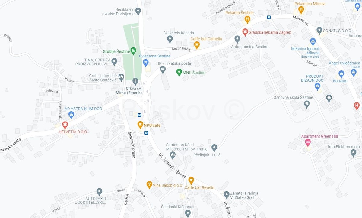 Parcela Na predaj - GRAD ZAGREB ZAGREB