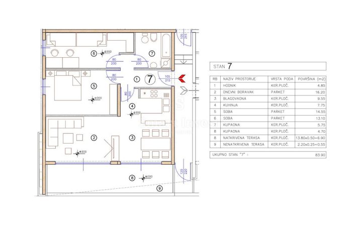 Appartement À vendre - Primorsko-goranska Rijeka - foto 4/11