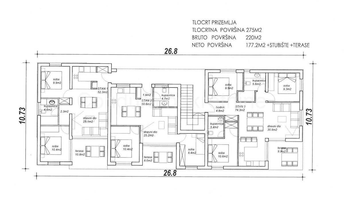 Apartmán Na predaj - ZADARSKA NIN