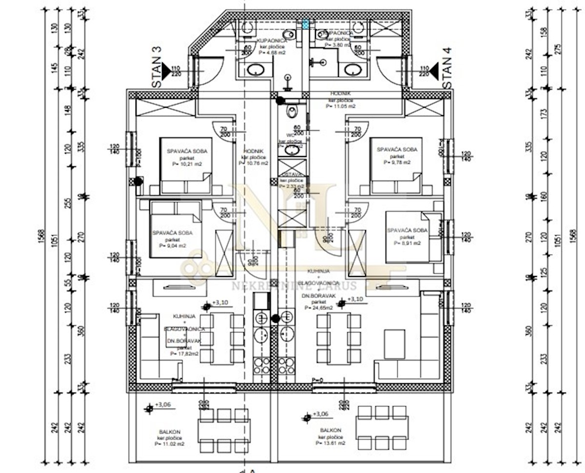 Appartement À vendre - SPLITSKO-DALMATINSKA SEGET