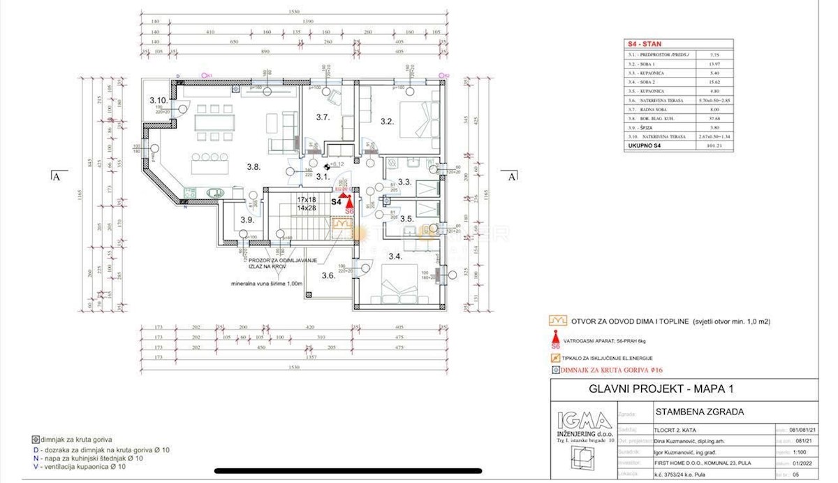 Apartmán Na predaj - ISTARSKA PULA