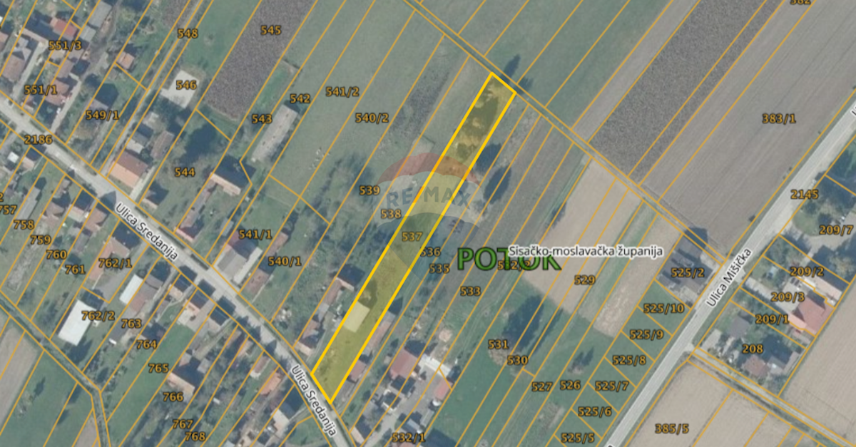 Terreno In vendita - SISAČKO-MOSLAVAČKA POPOVAČA