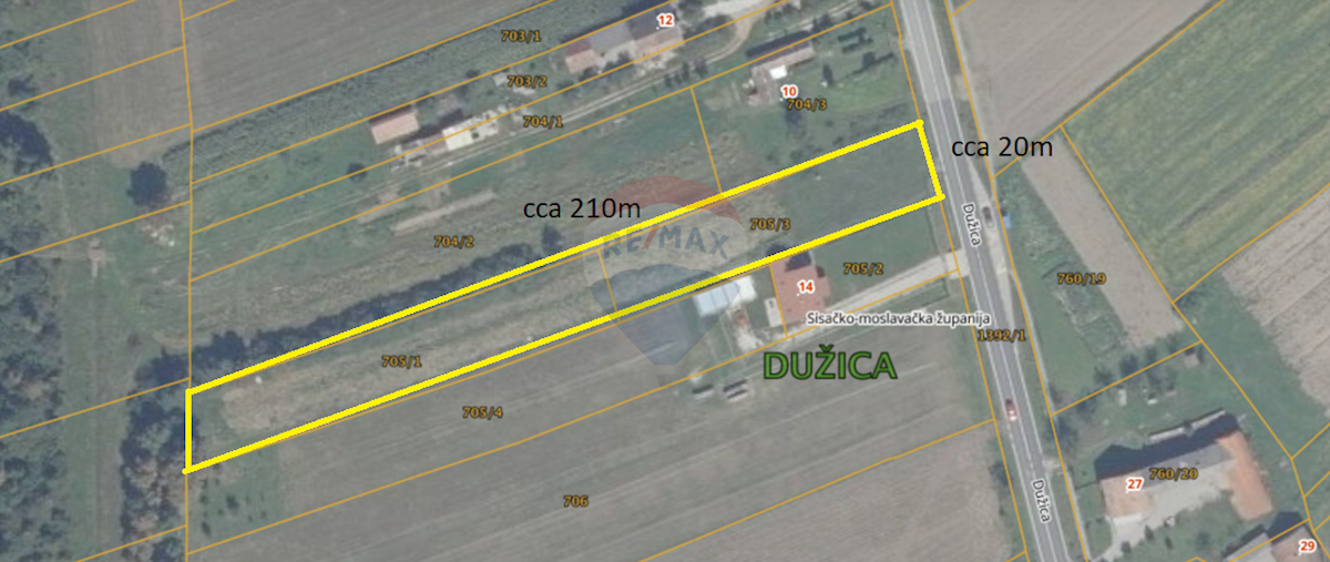 Land For sale DUŽICA