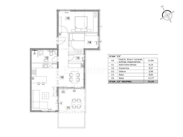 Apartma Naprodaj - Istarska Tar-vabriga - foto 3/3