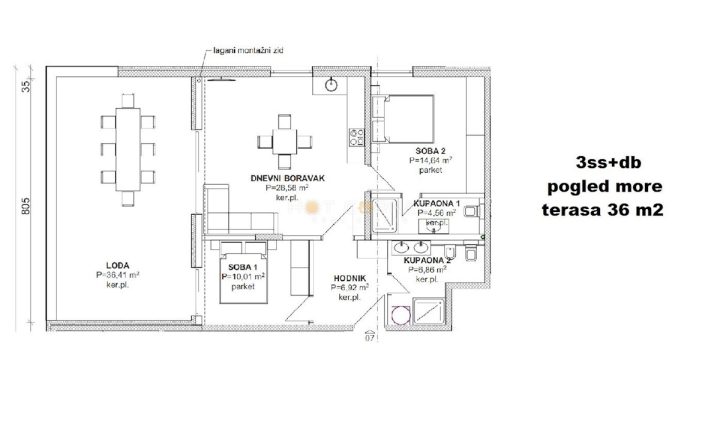 Flat For sale - Istarska Medulin - foto 2/10