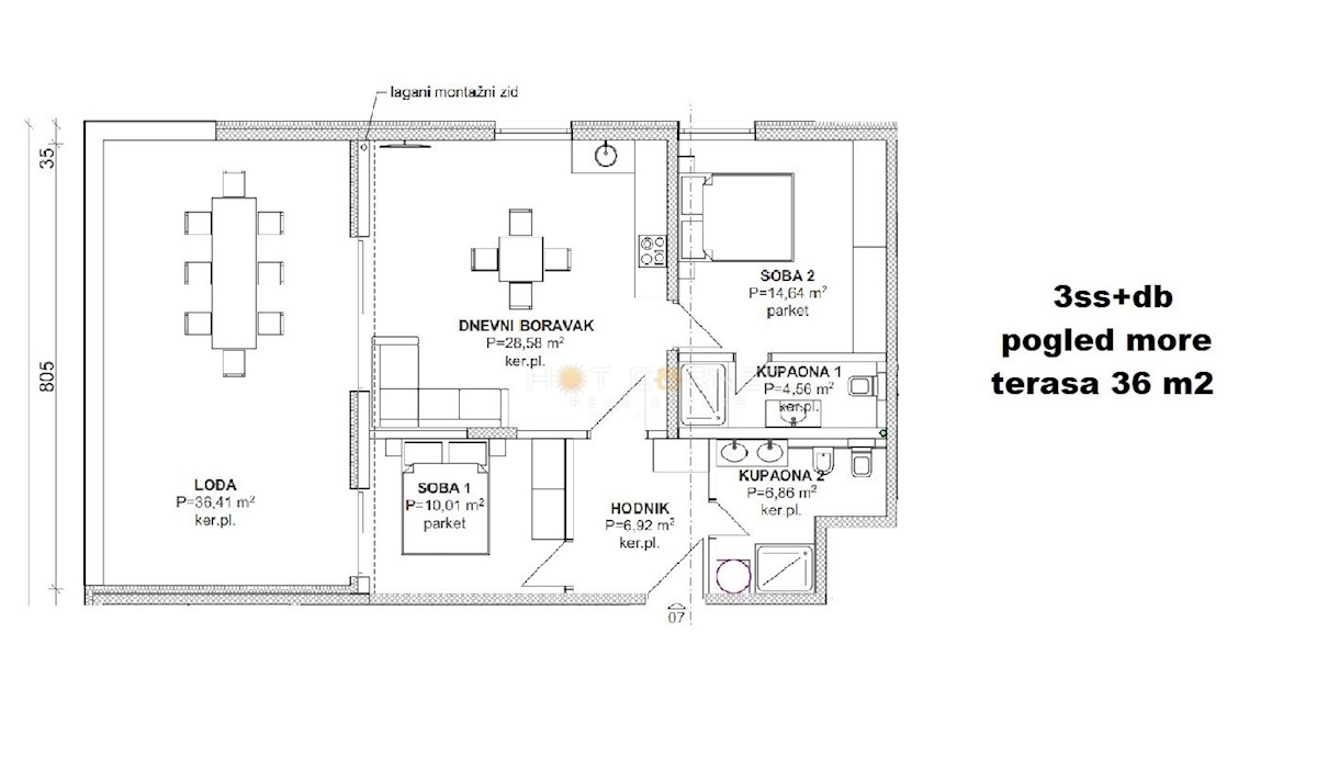 Apartmán Na prodej - ISTARSKA MEDULIN