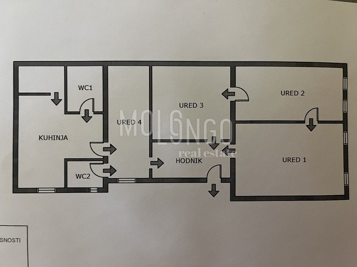 Business premises For rent - PRIMORSKO-GORANSKA RIJEKA