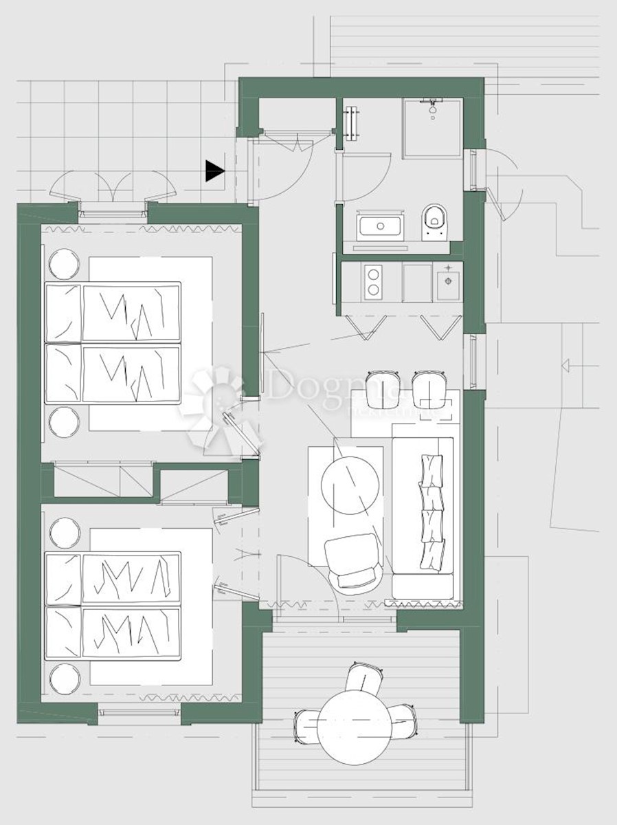 Apartmán Na prodej - ZADARSKA Ugljan