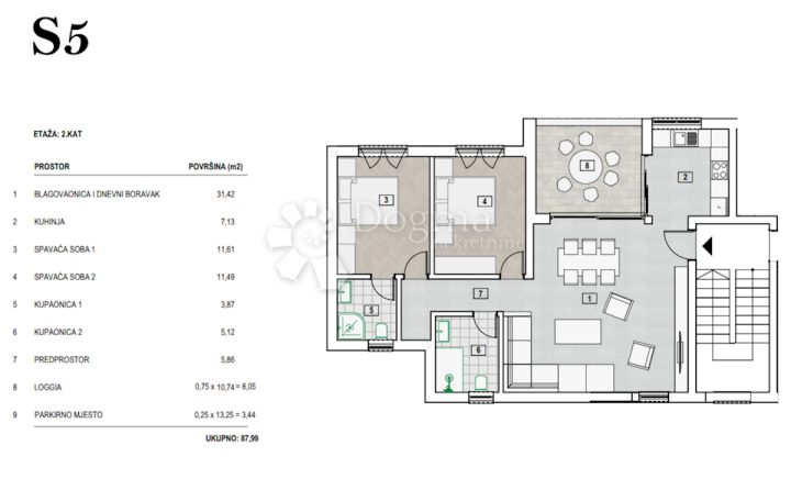 Apartmán Na predaj - šibensko-kninska Primošten - foto 4/7