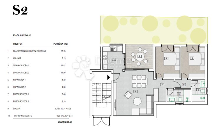 Apartmán Na prodej - šibensko-kninska Primošten - foto 2/7