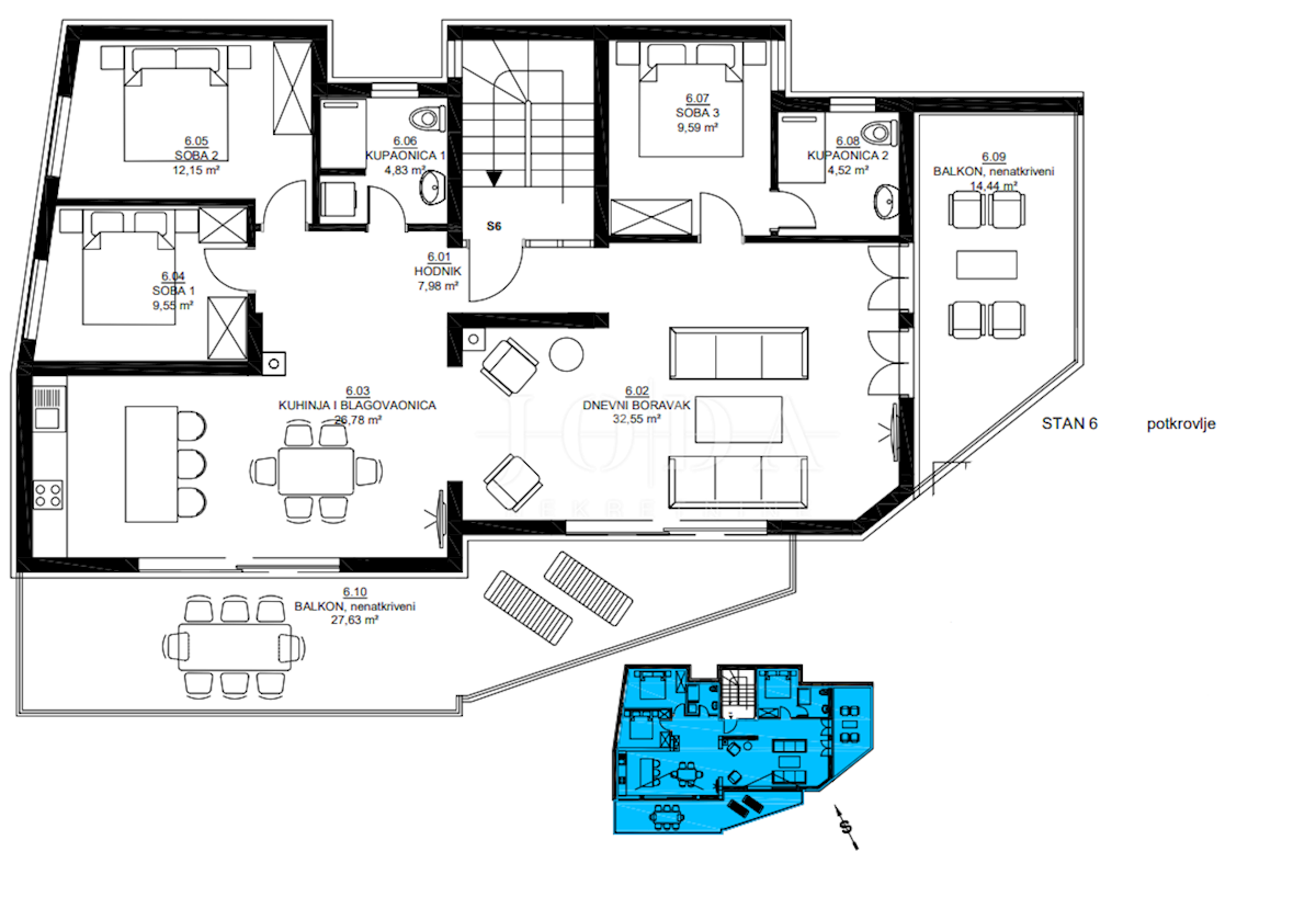 Apartment Zu verkaufen - PRIMORSKO-GORANSKA NOVI VINODOLSKI