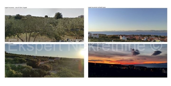 Parcela na predaj 928 m² – Supetar