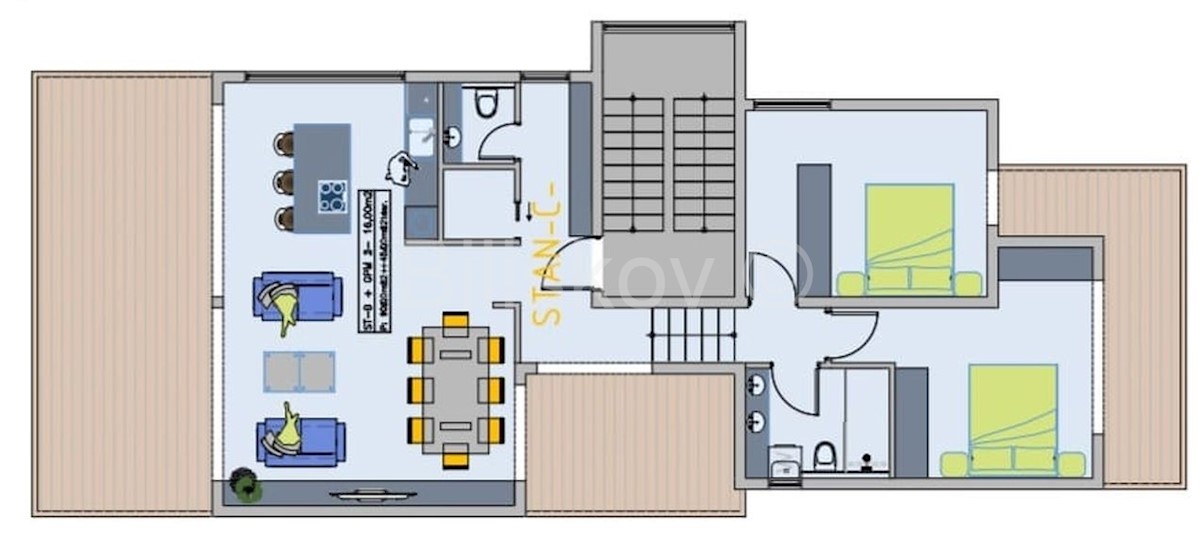 Apartmán K pronájmu - GRAD ZAGREB ZAGREB