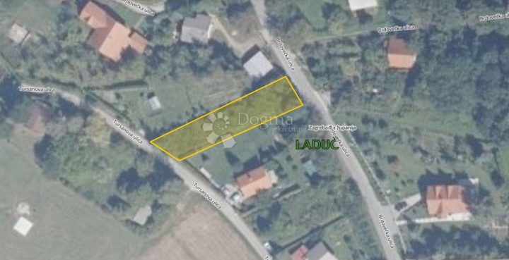 Terrain à vendre 673 m² – Donji Laduč