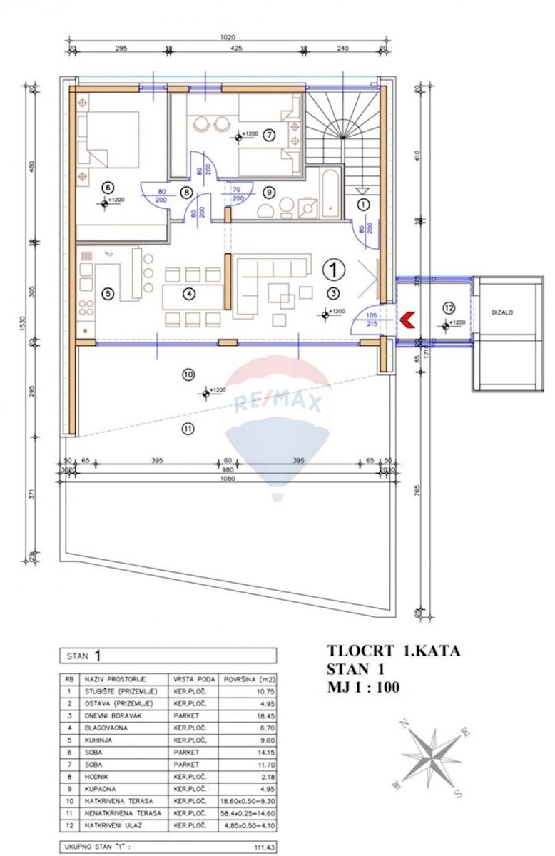 Appartement À vendre - PRIMORSKO-GORANSKA RIJEKA