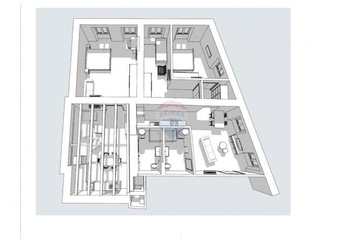 Apartmán na predaj 130 m² – Rijeka