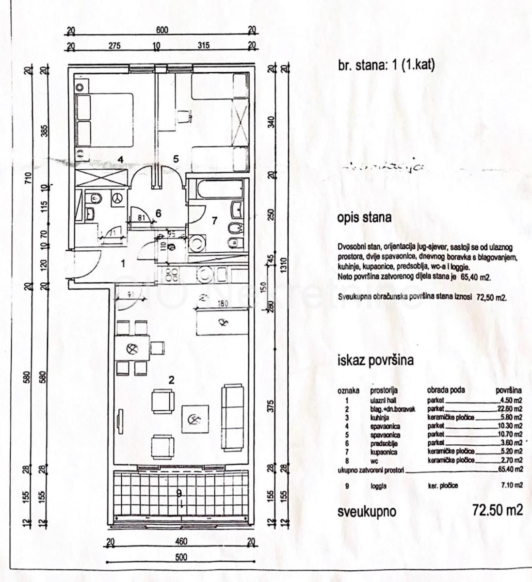 Apartma Naprodaj - SPLITSKO-DALMATINSKA Split